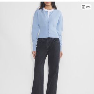 Aritzia Light Blue Cardigan
